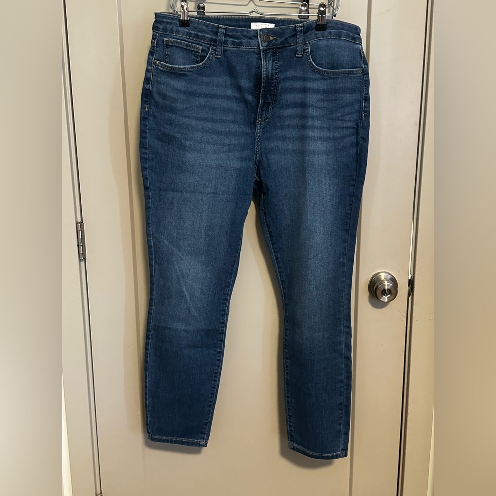 LC Lauren Conrad Dark Blue Skinny Jeans